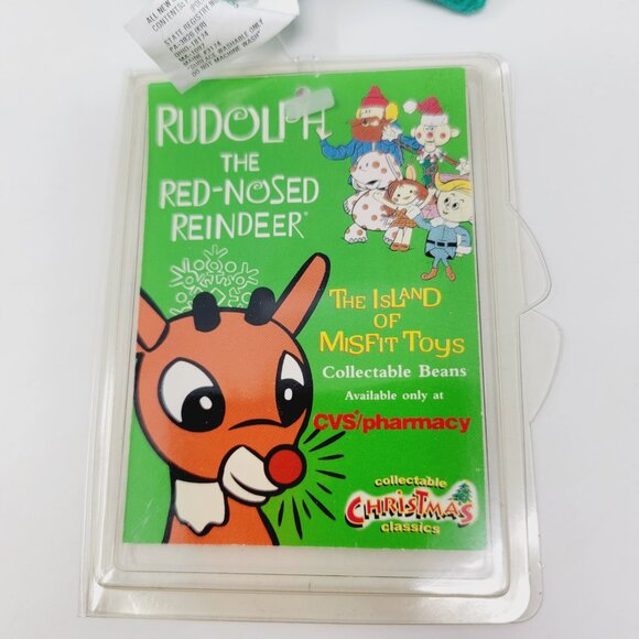 Misfit Green Airplane Plush Rudolph the Red Nosed Reindeer CVS Exclusive - Picture 3 of 5